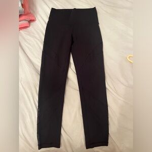 Girls Ivivva (lulumeon kids) leggings black size 12